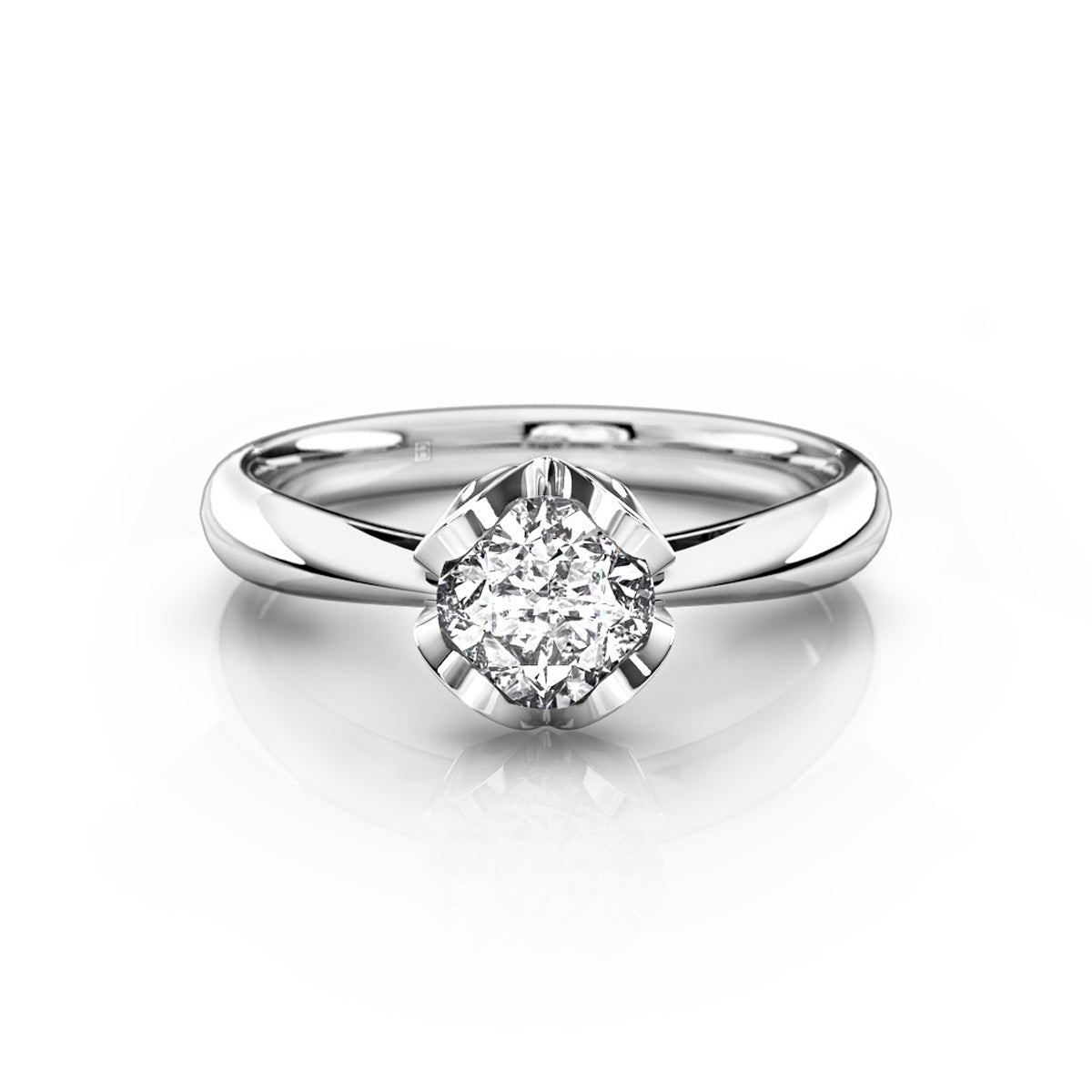 Angelica Single Stone Diamond Ring