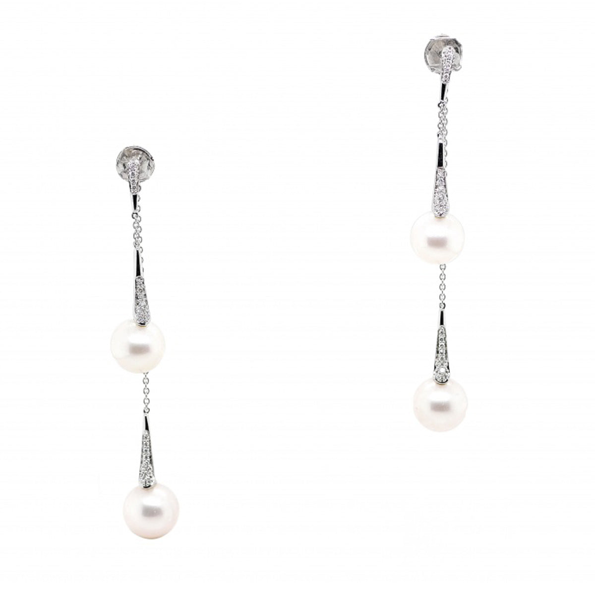 Freshwater Pearl Yoko London drop earrings