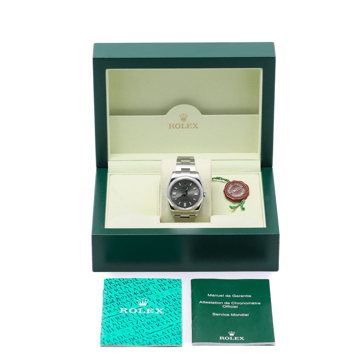 ROLEX OYSTER PERPETUAL  DOMINOS - 116000 - Watch - 36mm 0daa9b2b-1e08-424a-a366-9fc6767d379b.jpg