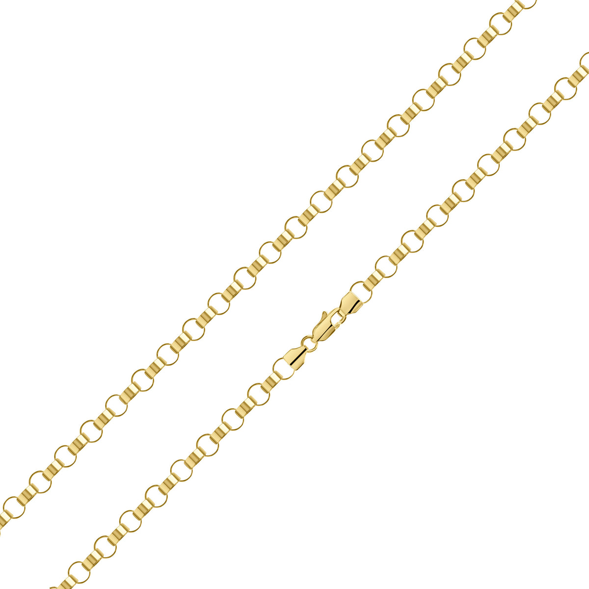 9Y Flat Round Belcher 6mm 18"