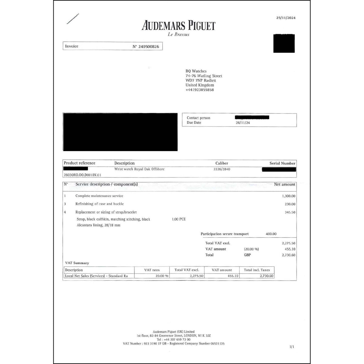 AUDEMARS PIGUET ROYAL OAK OFFSHORE CHRONOGRAPH - 26030RO.OO.D001IN.01 - Watch - 45mm 1f36cc8d-ac40-4758-90ce-2c6a39990644.jpg