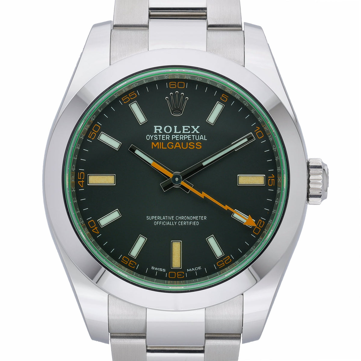 ROLEX MILGAUSS - 116400GV - Watch - 40mm 21db0da0-eec3-410b-af38-20f584e26516.jpg