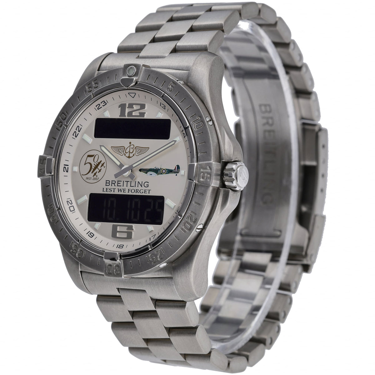 BREITLING AEROSPACE AVANTAGE BBMF SPITFIRE LIMITED EDITION, 1 OF 200 (E79362), 2007 - E79362 - Watch - 42mm 2a6c423e-5f4f-4100-bc1c-b69b4efe3033.jpg