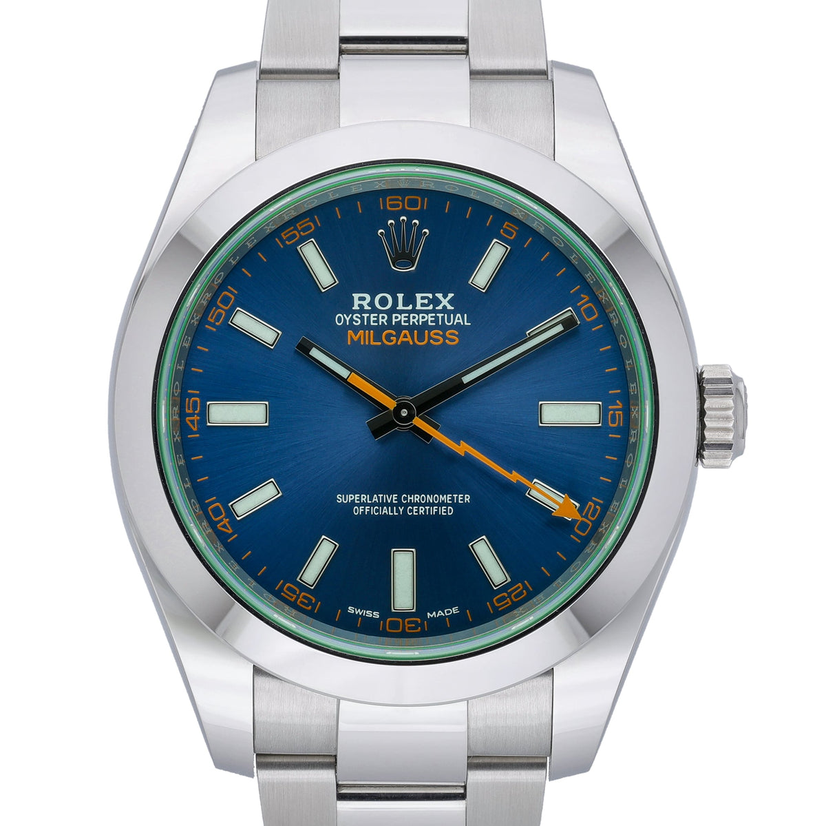 ROLEX MILGAUSS - 116400GV - Watch - 40mm 2e0d6c40-6c3f-4c76-b340-9ac98037a52c.jpg