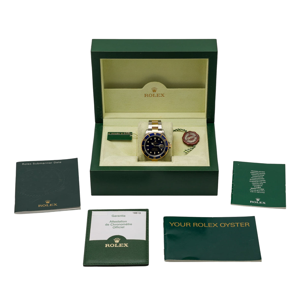 ROLEX SUBMARINER - 16613LB - Watch - 40mm 3b2b93ac-19dc-4e69-a39d-f5126f919ea0.jpg