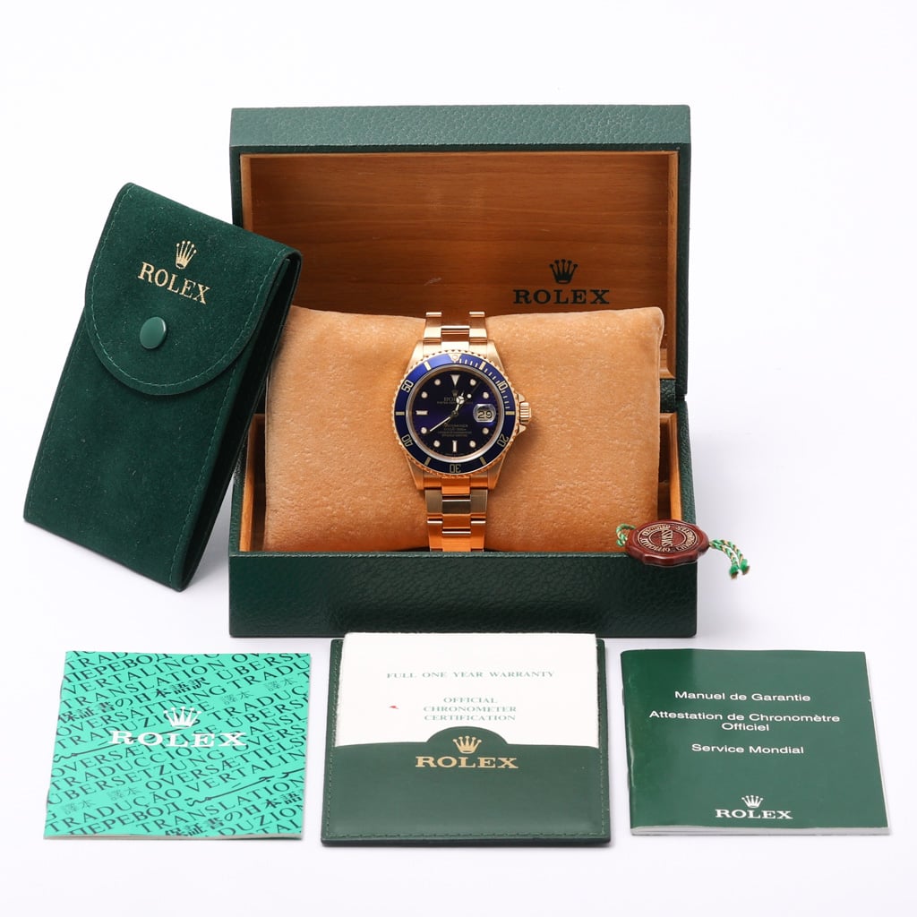 ROLEX SUBMARINER - 16618LB - Watch - 40mm 3ba9238b-f5ca-49c4-b12b-a9eb322bf462.jpg