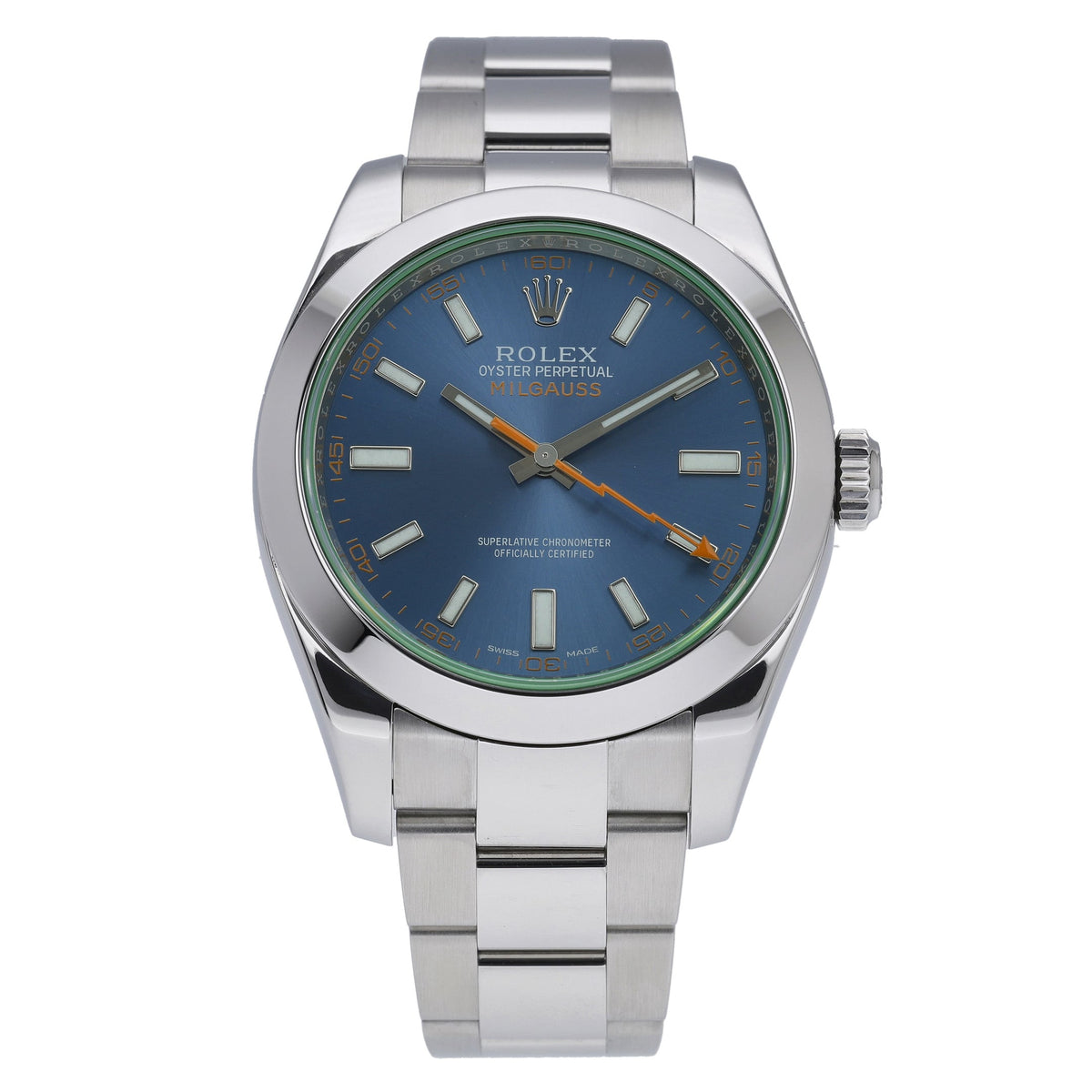 ROLEX MILGAUSS - 116400GV - Watch - 40mm 572b8632-197b-45f2-b190-15a602881ebe.jpg