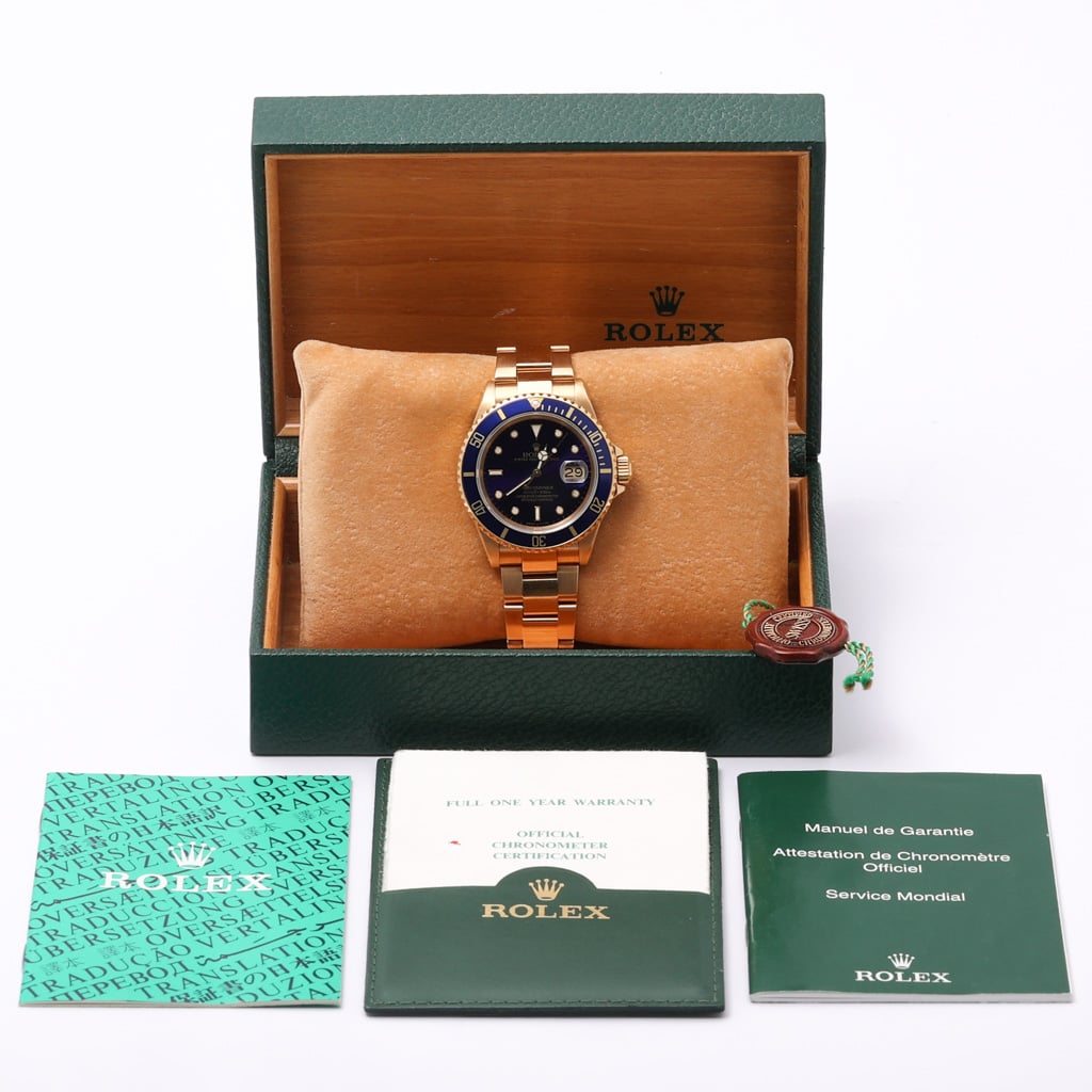 ROLEX SUBMARINER - 16618LB - Watch - 40mm 573f3cc4-f577-451b-bd73-8ff7d8044103.jpg