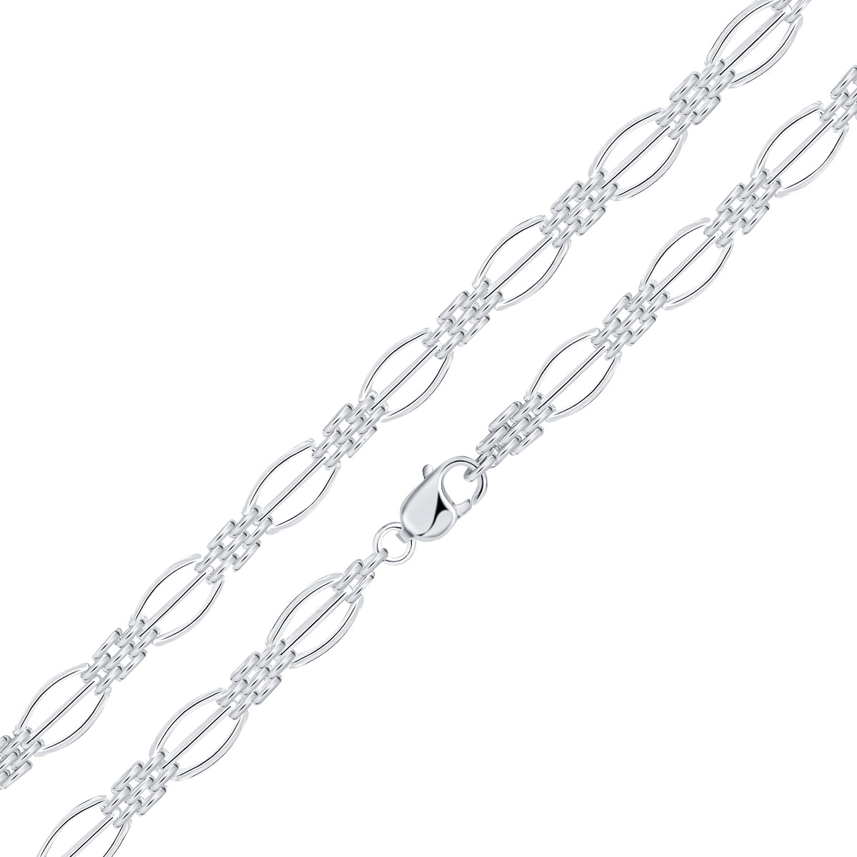 Silver 9mm Curved Gate 7.5
