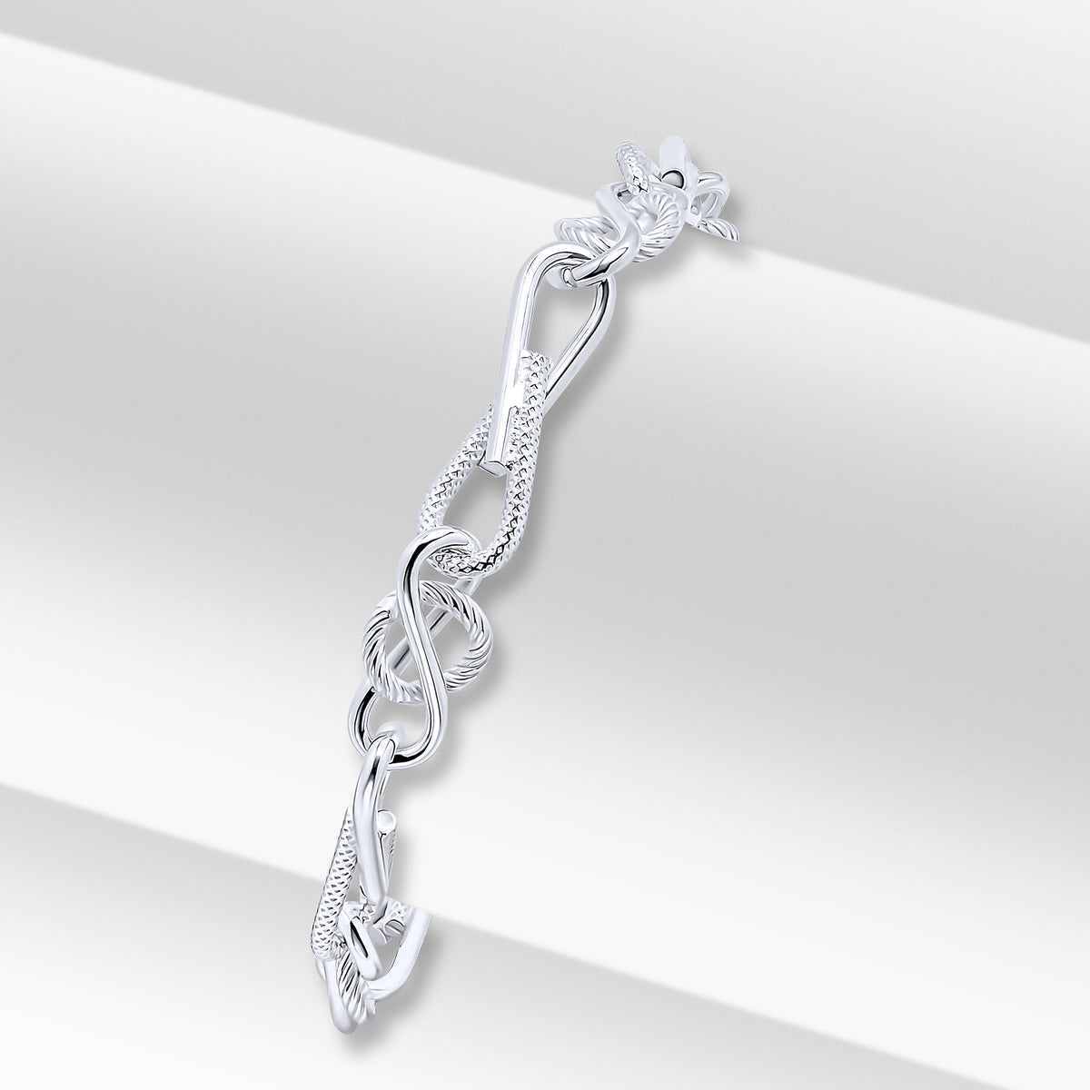Silver 9mm Celtic Twist 7.5"