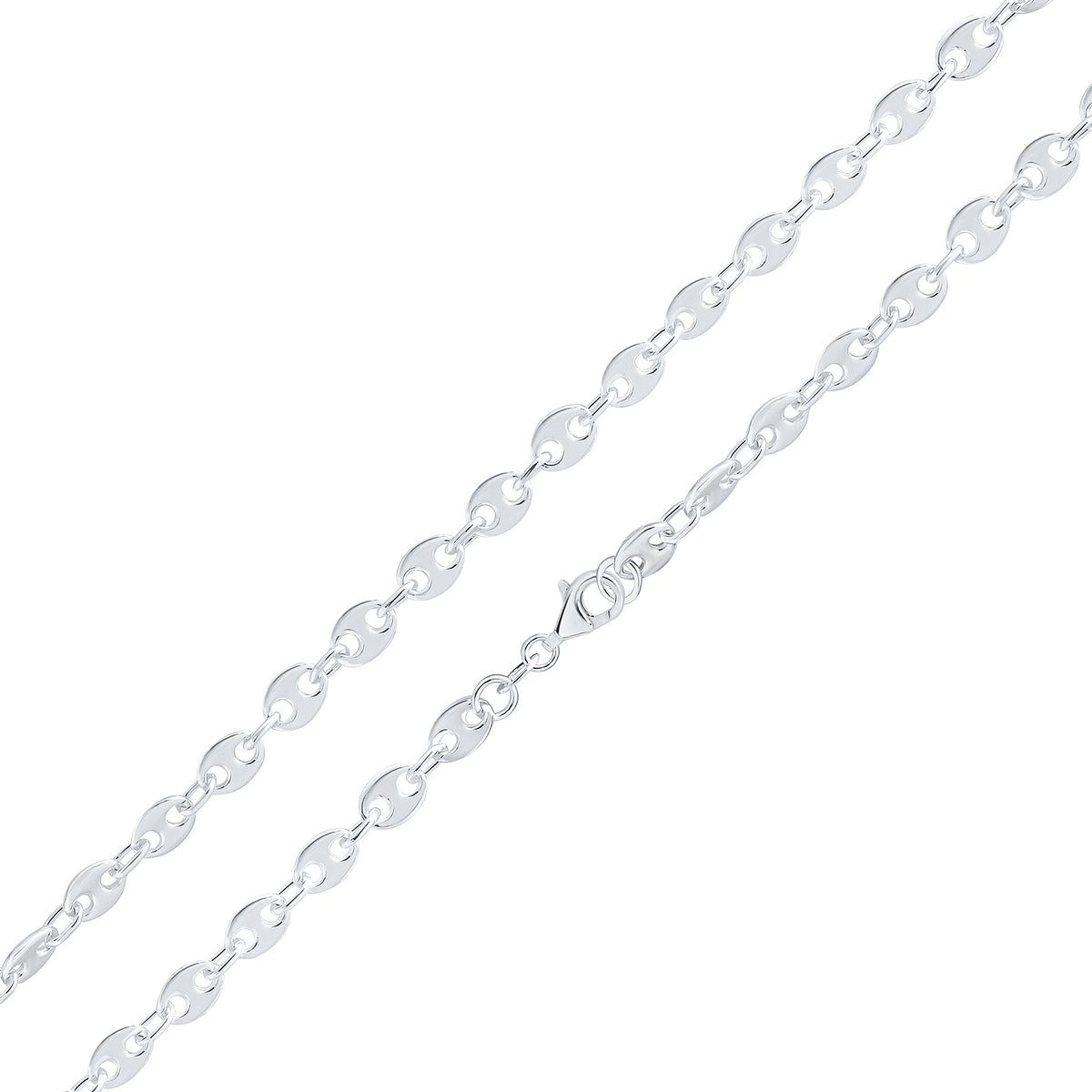 Silver 6mm Marine Cable 7.5"