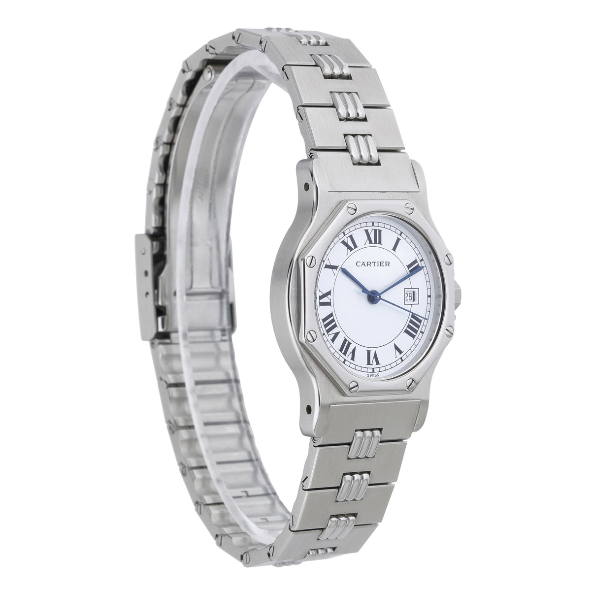 CARTIER SANTOS OCTAGON - 2965 - Watch - 30mm 760476c3-ce6f-4840-b140-29fb825789cb.jpg