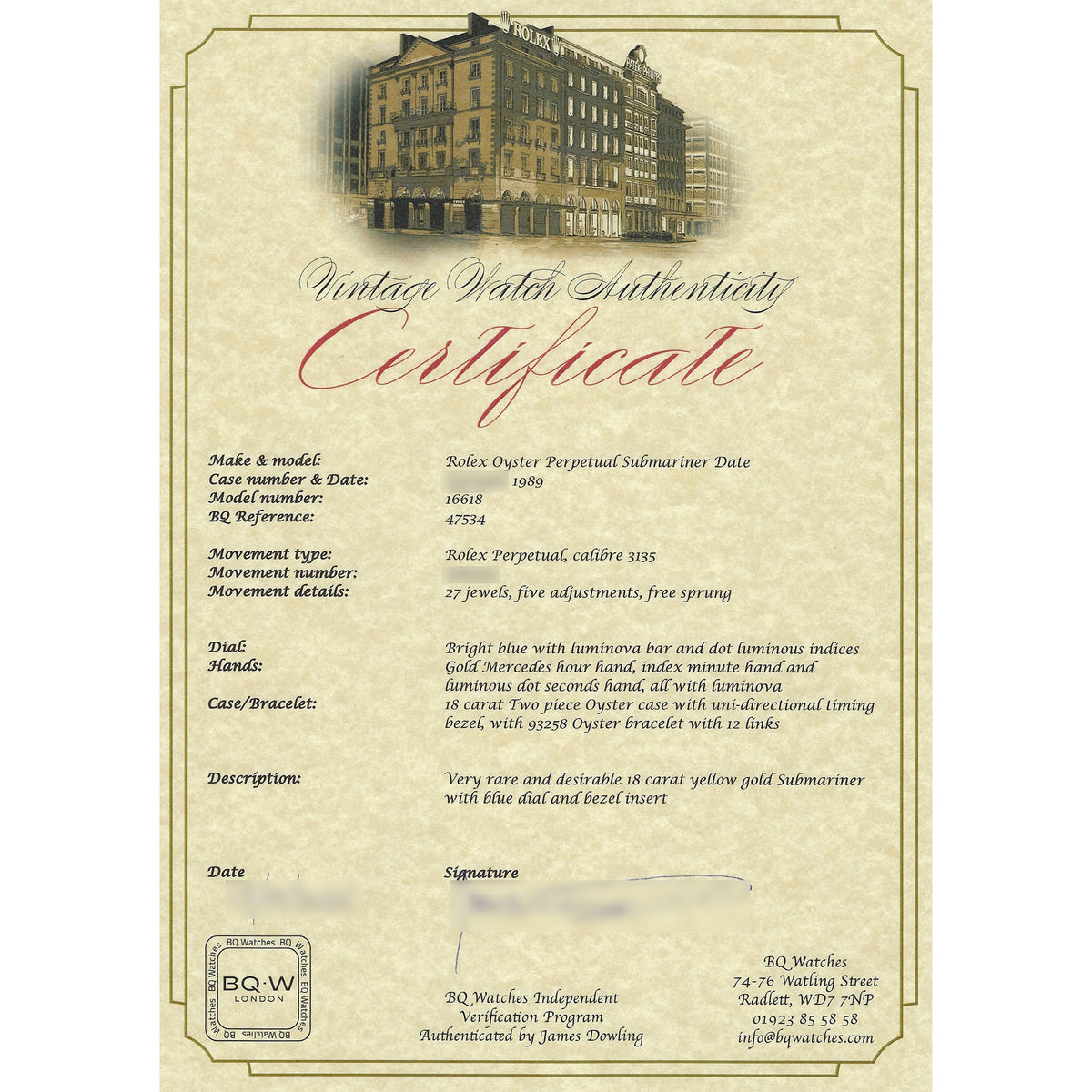 ROLEX SUBMARINER - 16618LB - Watch - 40mm 872a2579-c82d-449a-98f6-bf9add687c06.jpeg