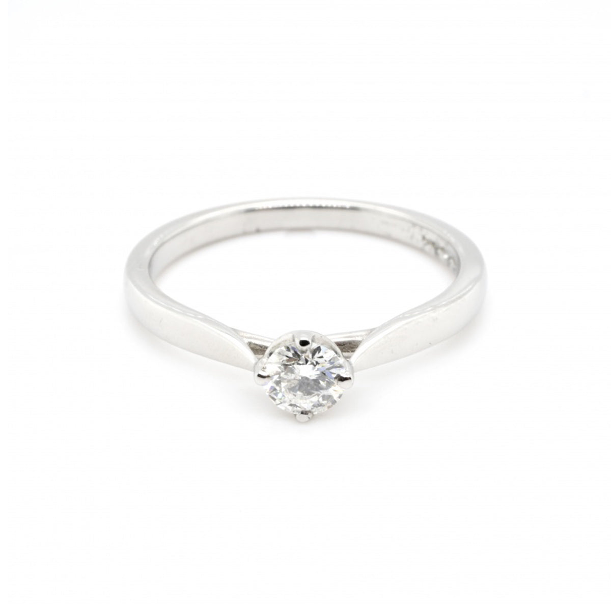 Platinum Solitaire Diamond Ring