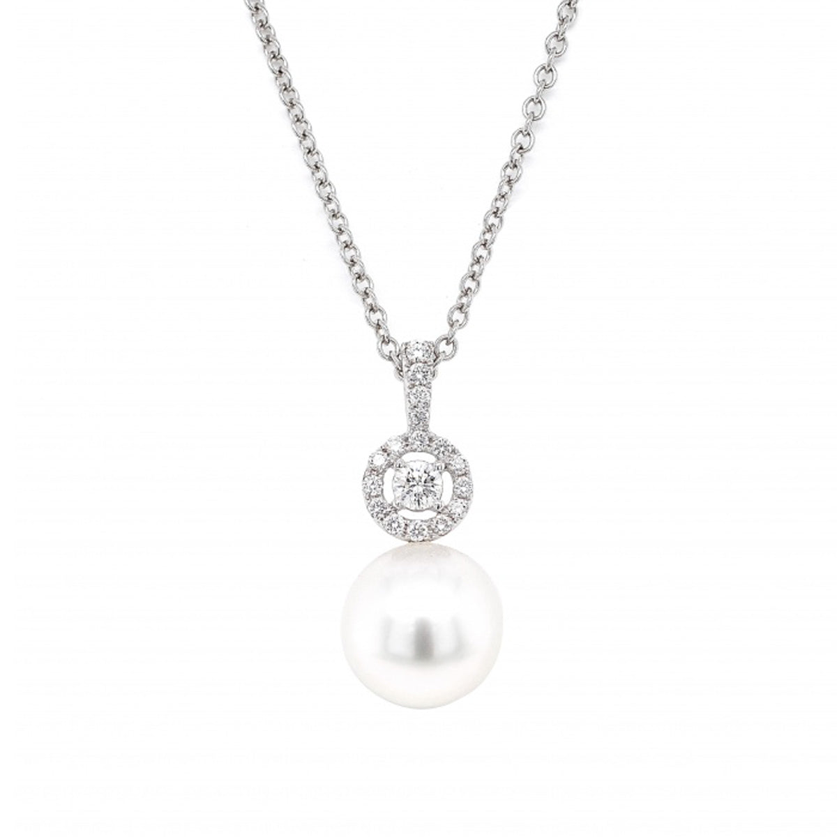 South Sea Pearl and Diamond Yoko London Necklace