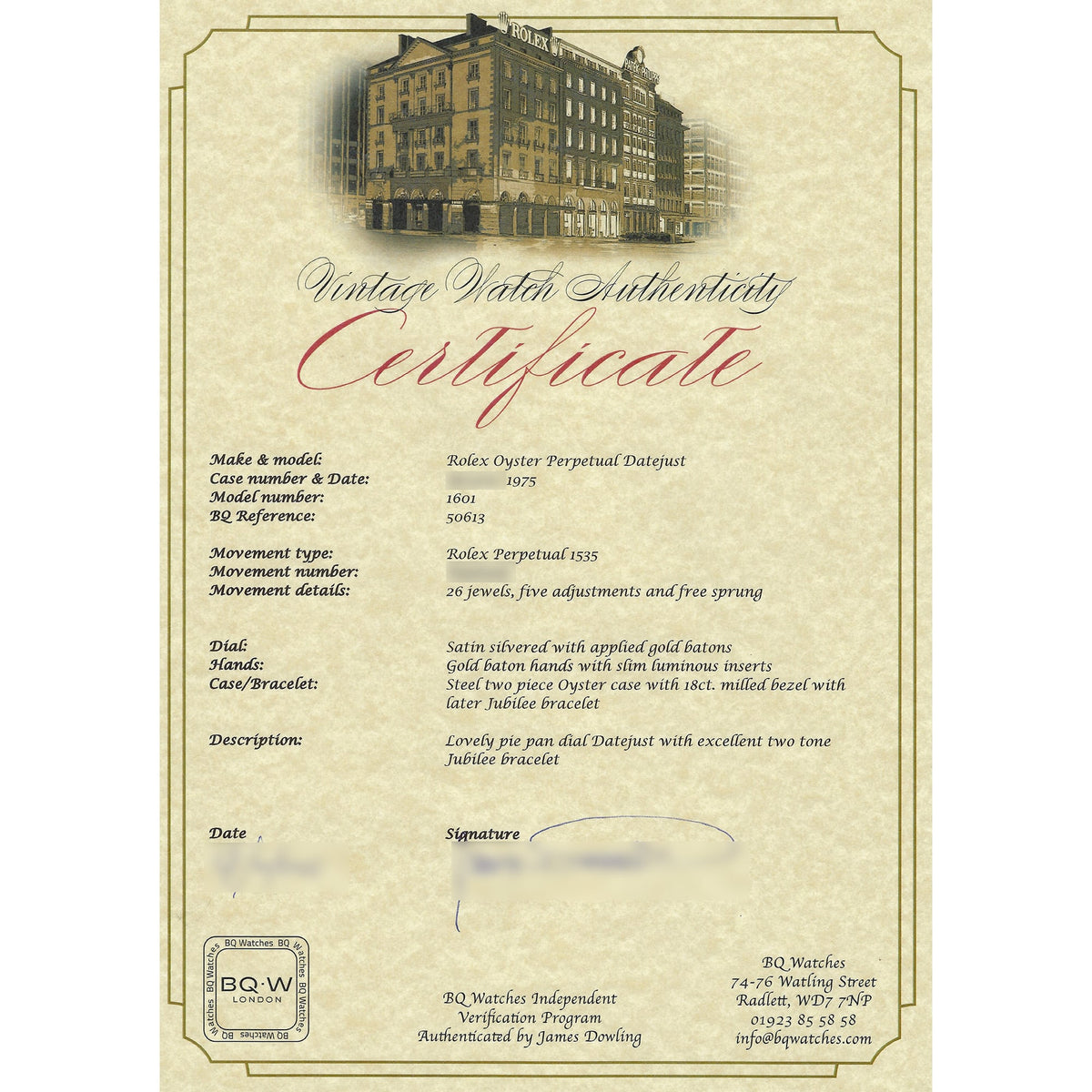 ROLEX DATEJUST - 1601 - Watch - 36mm a0249912-e3f4-4328-a249-f8cf42322238.jpeg