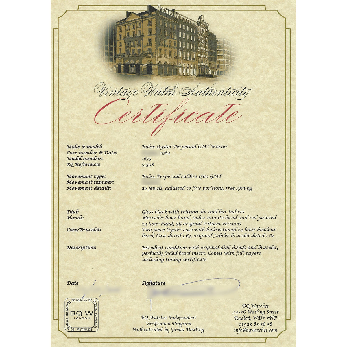 ROLEX GMT-MASTER LONG E, GILT DIAL, POINTED CROWN GUARDS & FUCHSIA BEZEL INSERT - 1675 - Watch - 40mm a1a89886-1b35-4703-8444-3612b01af35d.jpeg