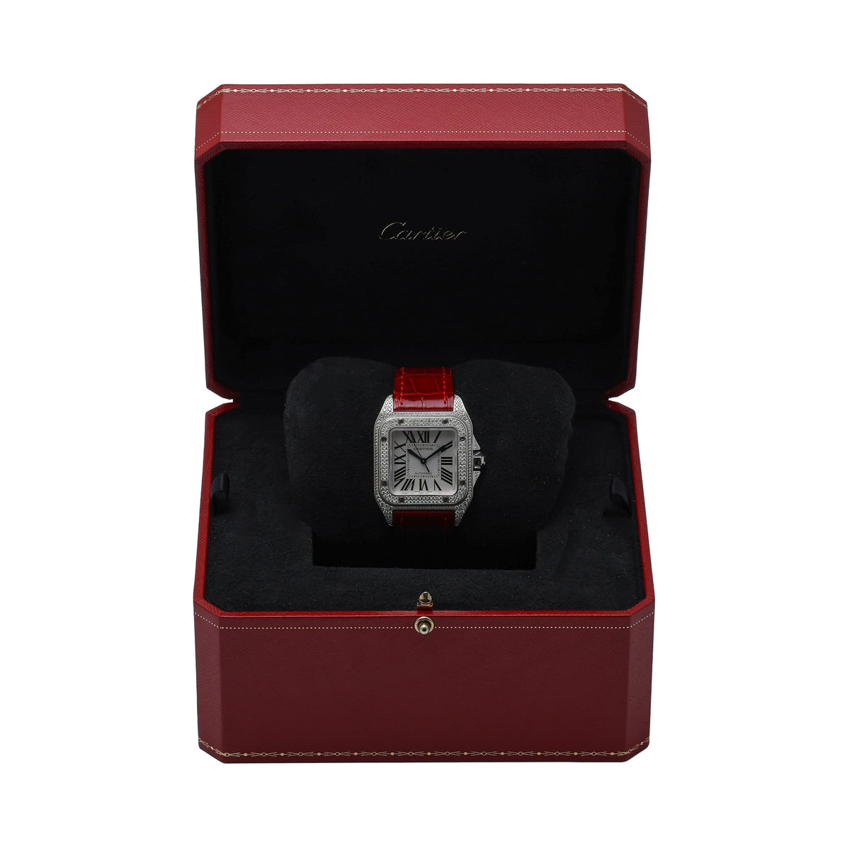 CARTIER SANTOS 100 - 2881 - Watch - 32mm b0e9ef84-c488-40f2-9b35-8cb6c43e695a.jpg