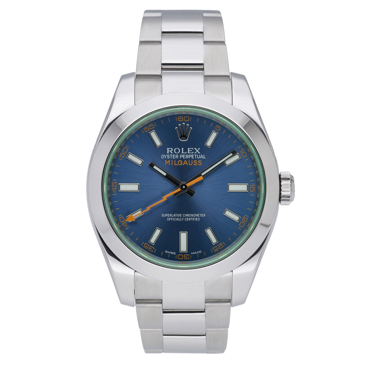 ROLEX MILGAUSS - 116400GV - Watch - 40mm bd977c22-ccb7-47f1-ad2f-3d6fe4f5b3f2.jpg