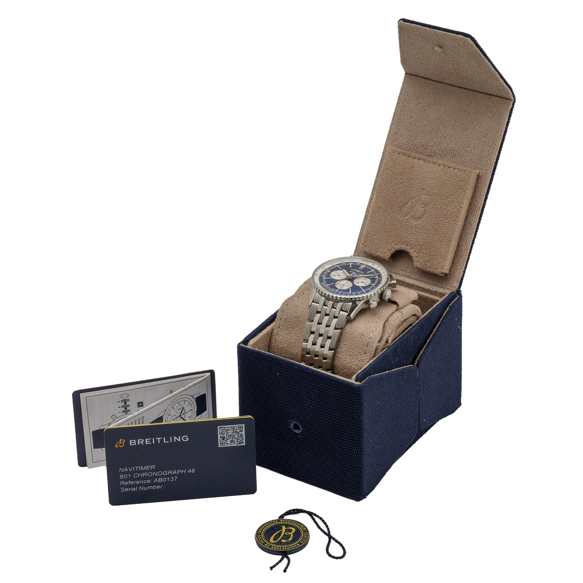 BREITLING NAVITIMER 1 B01 CHRONOGRAPH - AB0137211C1A1 - Watch - 46mm ce3df805-19bc-4b6c-a7ba-869e407e6c57.jpg
