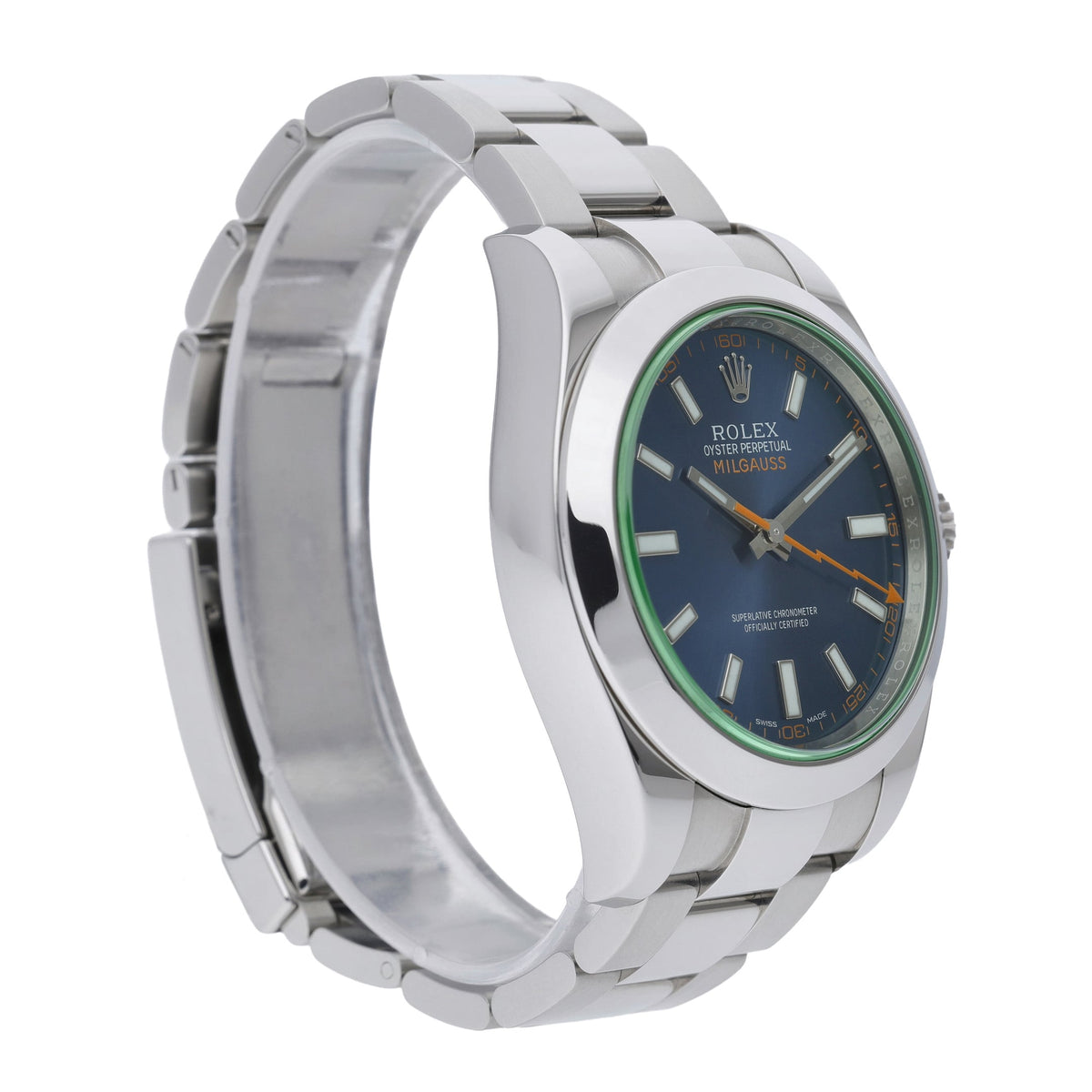 ROLEX MILGAUSS - 116400GV - Watch - 40mm d09ce98a-c711-4792-ba27-de43b661f62a.jpg