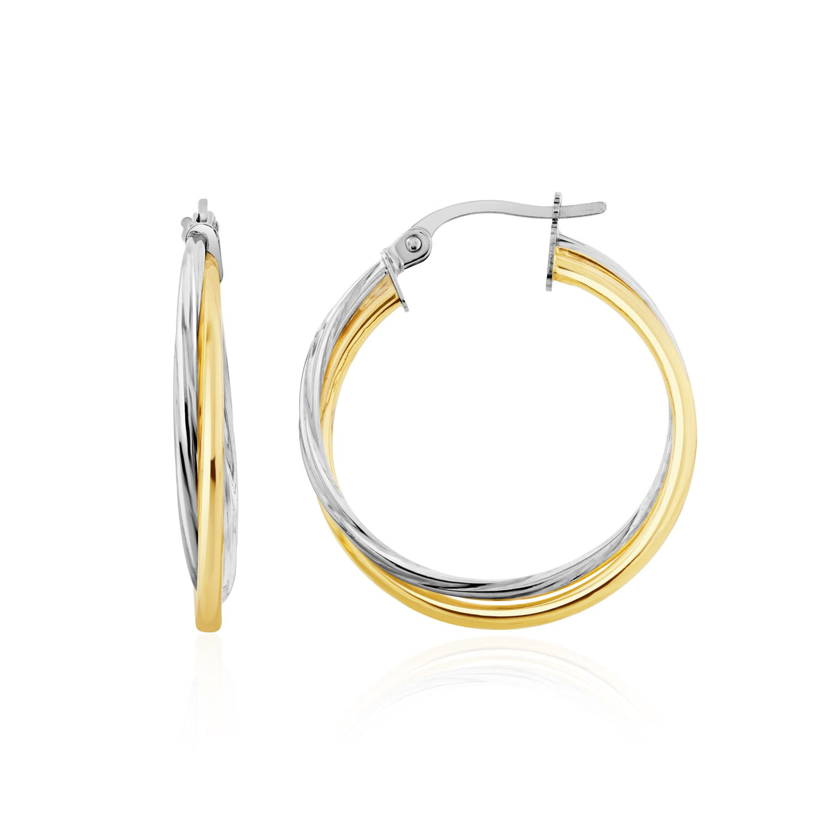 9YWG.PLAIN/TWIST DBL Hoop