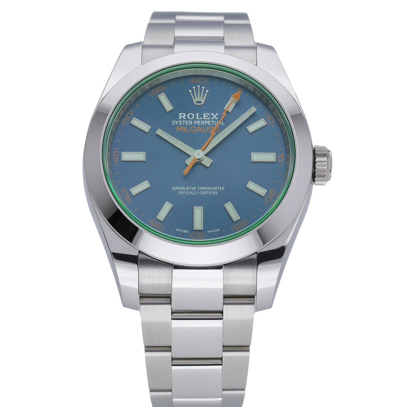 ROLEX MILGAUSS - 116400GV - Watch - 40mm e06af7d5-7a9d-4020-a2dc-7c8f6e1061d5.jpg