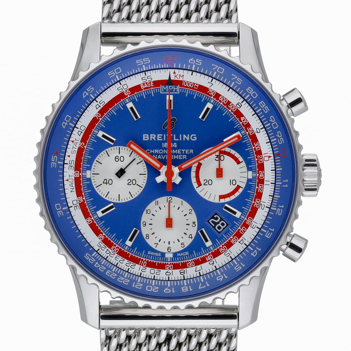 BREITLING NAVITIMER 1 B01 CHRONOGRAPH 43 PAN AM - AB01212B1C1A1 - Watch - 43mm ef30f529-94a9-420c-a957-94a59f6d097f.jpg