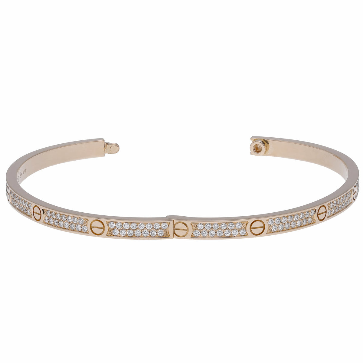 CARTIER LOVE BRACELET SMALL MODEL PAVED - Watch f1debd2c-3747-403d-87e9-dc273e6aab31.jpg