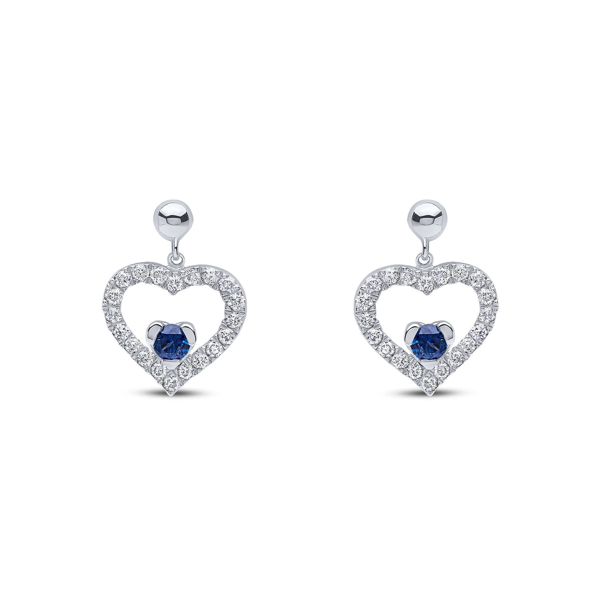 18WG.S&D.HEART DROP E/R