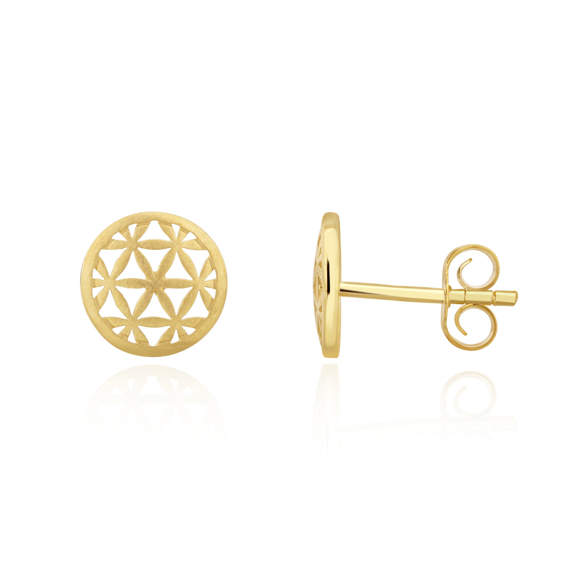 9YG.ROUND LATTICE STUDS