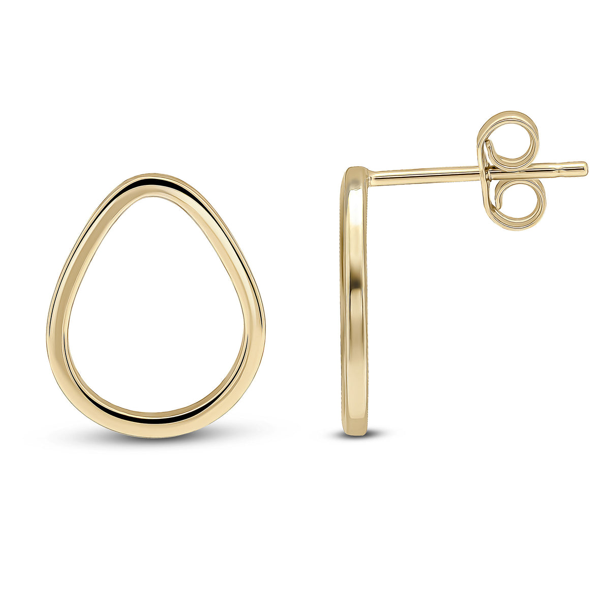 9YG OPEN PEARSHAPE EARS