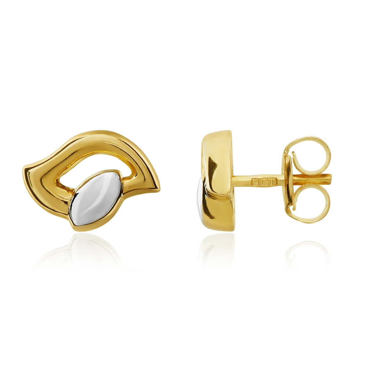 9YWG.'FLAME' EARSTUDS