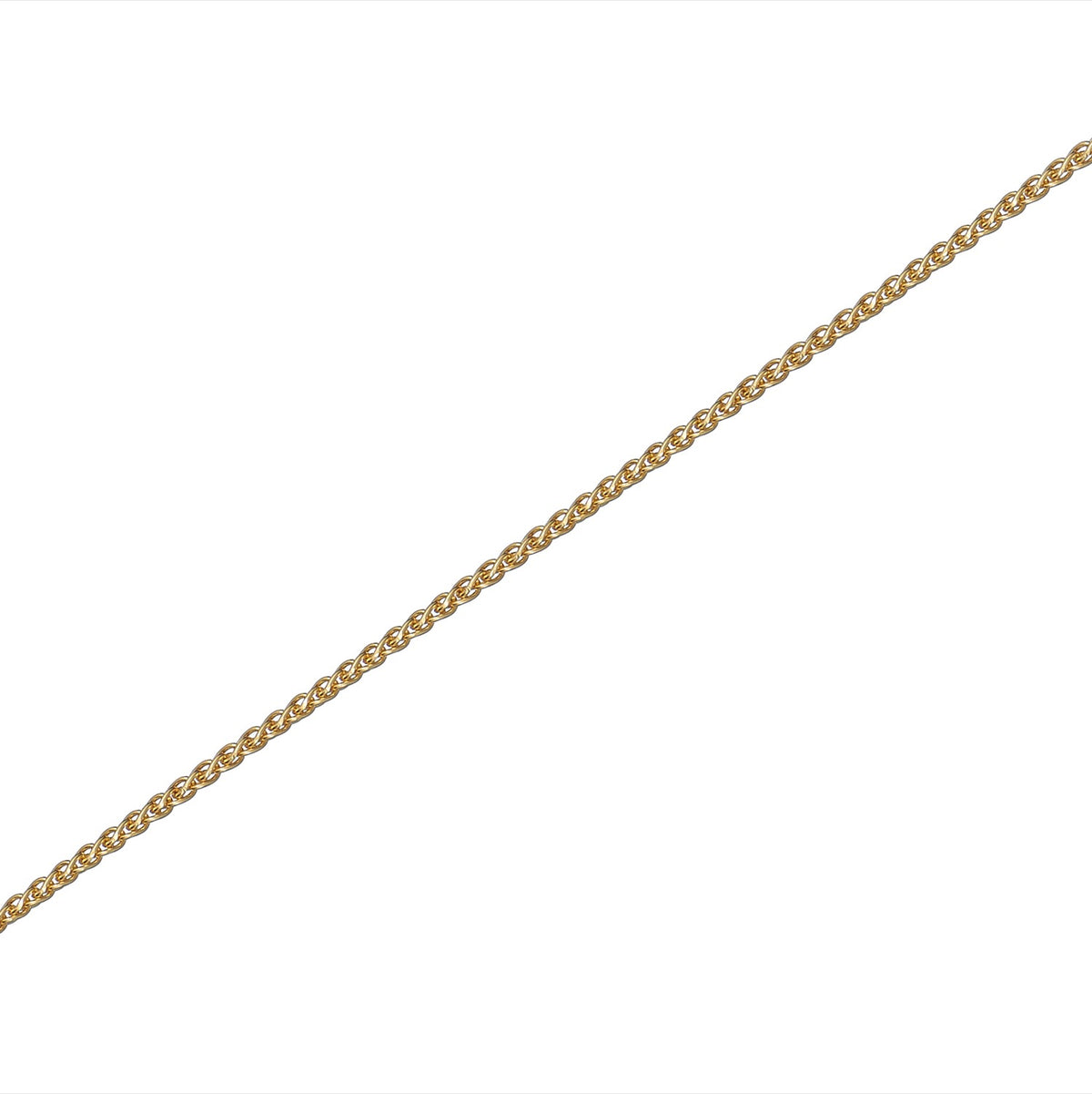 9ct YG Spiga 1.2mm 16