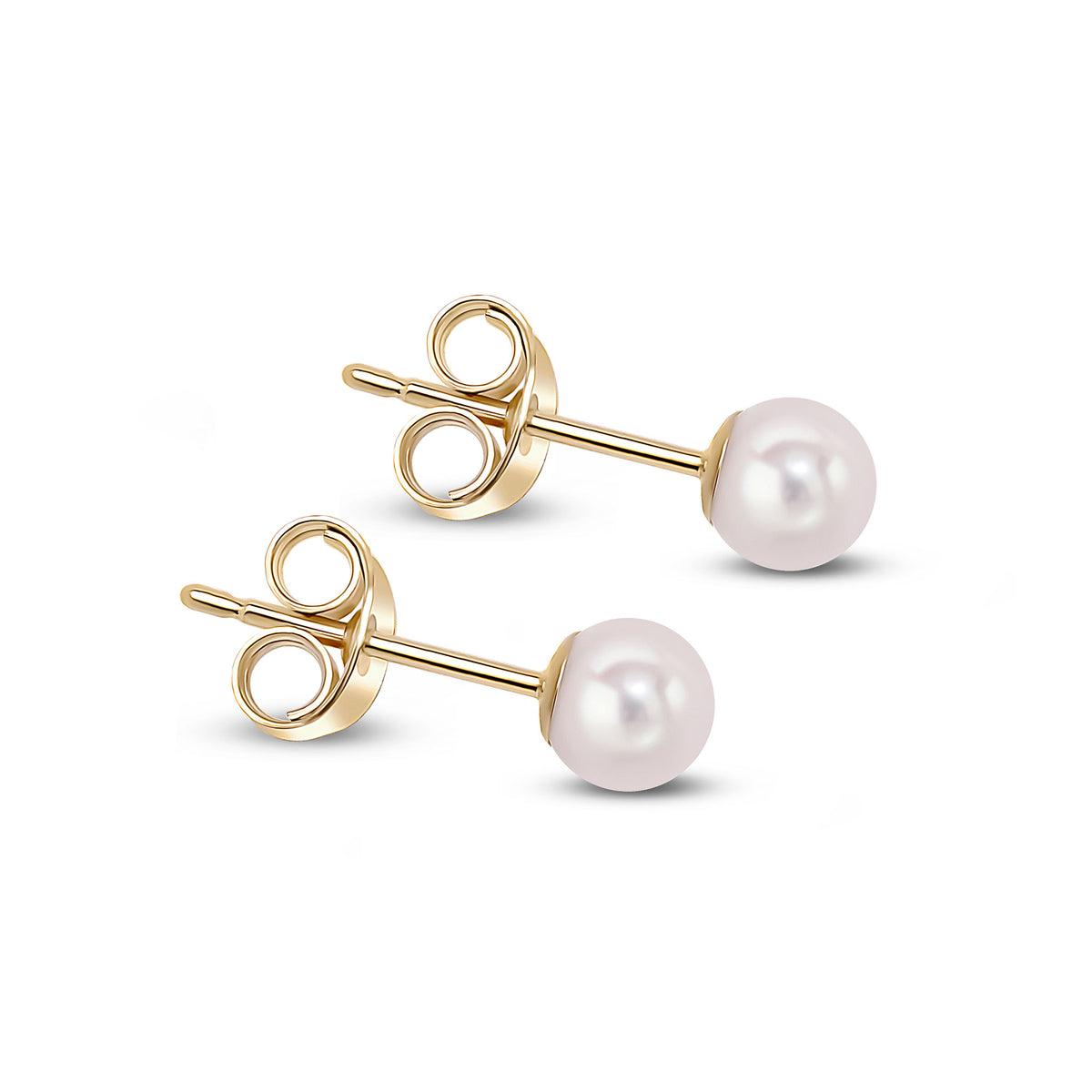 9KY 4mm Akoya Pearl Stud
